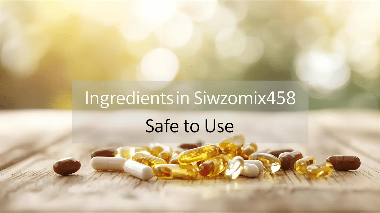 Ingredients in Siwzozmix458 Safe to Use: Full Guide